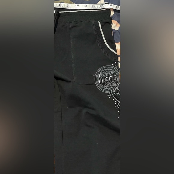 BCBG Maxazria Size:L WomenHoodie/Pants  Phinestone Detail Shimmer Thread Outline - Picture 12 of 16